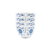 Moroccan Blue Dessert Bowls (Set Of 4)